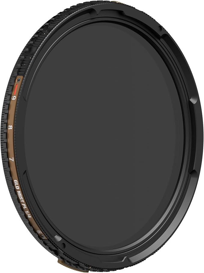 PolarPro - Chroma VND/PL - McKinnon Series - 6-9 Stops - Gold Mist - 49mm