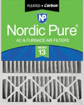 Nordic Pure 20x25x5 (Actual Size: 19 3/4 x 24 3/4 x 4 3/8) Lennox X6673 X6675 Replacement AC Filter MERV 13 + Carbon 1 Pack