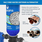 Aquasana Whole House Well Water Filter | 500K Gallons | UV, Carbon & KDF | Salt-Free Softener Alternative | Install Kit | Tackles up to 99.99% Chlorine, Bacteria, Viruses & Scale | EQ-WELL-UV-PRO-AST