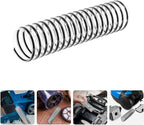 Toyvian 2pcs Flexible Vacuum Cleaner Hose Connector Tubes Compatible with Model V1 Vh1704, Sturdy Sewage Wastewater Replacement Vacuum Cleaner Accessory for Indoor Use