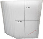 Fast-Shipped-Filters 8 Pack 20x25 Replacement Filters Compatible to Fit with Respicaire CG MicroCLean 95