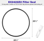 DEX2422Z2 Filter Seal O-Ring Gasket for C4030 C3030 C2030, Hayward Pool Pump Seal Kit Replacement DE4820 DE2420, Pool Filter Parts for Hayward Pro-Grid DE Swim Clear Cartridge Filter