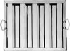 New Star Foodservice 54361 Stainless Steel Hood Filter, 20" W x 16" H, Set of 6