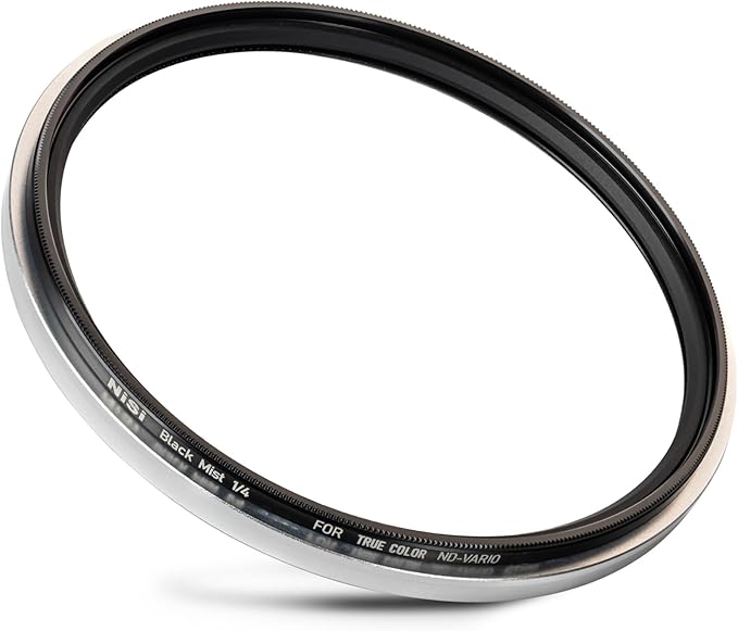 NiSi - 82mm Swift System VND Mist Kit, 1-5 Stop True Color Variable Neutral Density Filter, Swift Adapter Ring, Two Friction-Mounted Filters (ND16 4-Stop, Black Mist 1/4), Photography and Videography