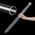Chunful Glass Extractor Extraction Filter Tube 30" Long 50mm Diameter Thick and Sturdy Extraction Filter Tubes with Stainless Steel Clamp