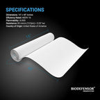 Biodefensor MERV 16 Air Filter Material Roll - Made in USA - DIY Filtration Projects
