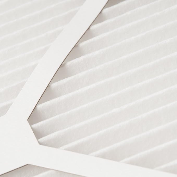 Nordic Pure 25x25x1 (Actual Size: 24 1/2 x 24 1/2 x 3/4) Tru Mini Pleat MERV 13 AC Furnace Air Filters – 2.5X More Media for Longer-Lasting, High-Efficiency Filtration - 6 Pack