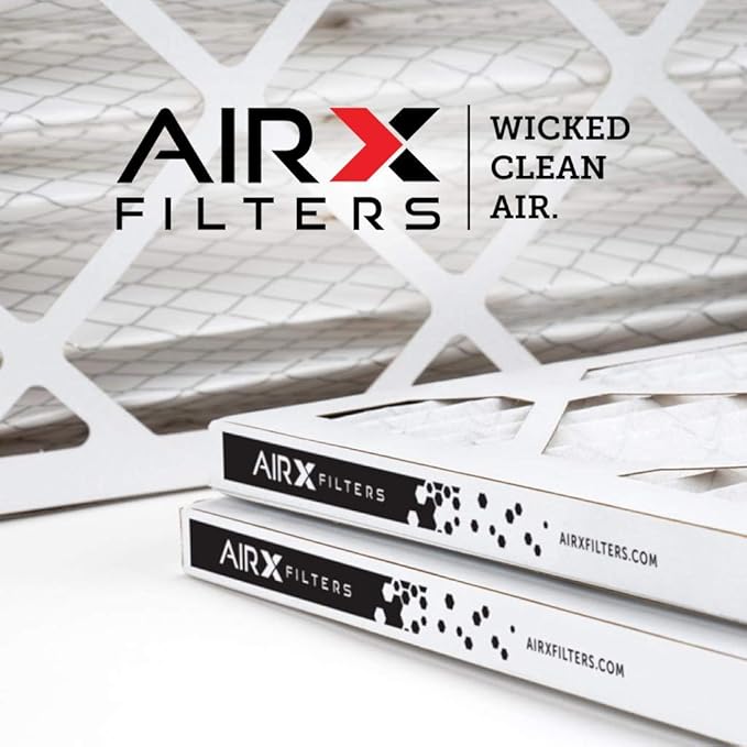 AIRx Filters 16x30x1 Air Filter MERV 13 Pleated HVAC AC Furnace Air Filter, Health 12-Pack, Made in the USA