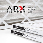AIRX FILTERS WICKED CLEAN AIR. 14x20x1 Air Filter MERV 13 Pleated HVAC AC Furnace Air Filter, Health 12-Pack, Made in the USA