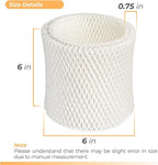 ANTOBLE 4 Pack HC-888 HC-888N Humidifier Wicking Filters Replacements for Honeywell HC888 HCM-890 HEV-320 Series & Duracraft D88 DCM-200 DH-890 Humidifier Filter C