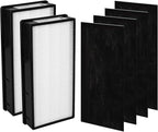1183900 Replacement Filter(2+4 Set）Compatible with Whirlpool APT30010M APT40010R APT42010M APT50010M APMT2001M, Part 1183900, Part 817500