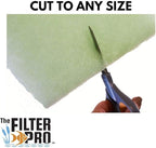 Lime Green Fine Filter Media, 1" Thick, 16" x 56" Roll, Perfect for Aquariums, Ponds or Water Gardens, Made in USA
