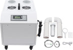 Ultrasonic Industrial Humidifier, 1200W 110V 15kg/h Agricultural Air Humidifier Sprayer Automatic Mist Cooling Machine Cool Mist Humidifiers w/Water Filter for Greenhouses Supermarkets Warehouses