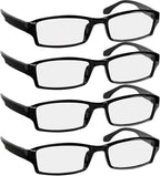TruVision Readers Reading Glasses, Comfort Spring Hinges for Men and Women, 9501HP