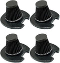 Washable Reusable Vacuum Filters for BLACK for DECKER RC EV1416 3-in-1 Lightweight Corded Upright, Polyester Plastic Foam Replacement Filter Set for Household Dust Reduction, 4 Pieces(4* Filters)
