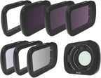 Compatible for DJI Flip - Lens Wide-Angle Filter Set (CPL, Night, ND32/64/128, 1/4 Black Mist, Waterproof)(B)