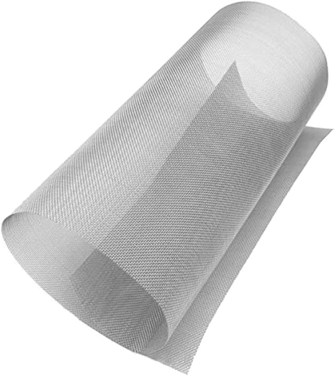 Stainless Steel Woven Wire Mesh 304 Stainless Steel Insect Screen Mesh, 120 Air Vent Metal Woven Wire for Vent, Filter, Window Garden