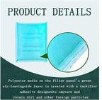 AUC Paint Booth Tacky Intake Filter Pad Series 55, 24" x 24" (20/case) Spray Booth Intake Filter with Internal Wire Support Frame