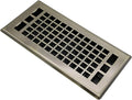 Floor Air Vent 4X10 Inch Heavy Duty Walkable Steel Floor Register Bronze Color Floor Vent Grilles Ease Adjust Decorative Floor Vent