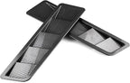 2Pcs Car Hood Vent Trim Louver Air Flow Intake Universal Compatible For Ford Compatible For Honda SUV Offroads(Carbon look)