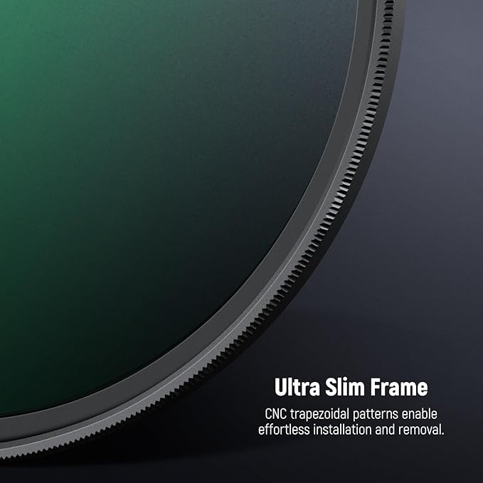 NEEWER 55mm Black Diffusion 1/8 Filter Soft Dreamy Cinematic Effect Filter Ultra Slim Water Repellent Scratch Resistant Optical Glass, Multi Nano Coatings for Video/Vlog/Portrait Photography