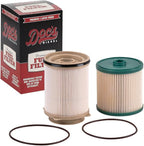 Doc's Diesel Fuel/Water Separator DGF430+DGF401 | Compatible with RAM 6.7L Cummins 2500, 3500, 4500, 5500 2019-2024 | Replaces 68157291AA, 68436631AA
