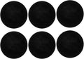 6 Pack Hepa Filter Sponge Replacement Accessories for P1 o Pet Grooming Kit Vacuum Sponges Spare Part Accessory Sponge, Black