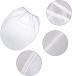 Paint Strainer Bags White Fine Mesh Filters Bag Bucket Elastic Opening Strainer Bags Hydroponic Paint Filter Bag for Paint Gardening (30 Pieces, 5 Gallon)