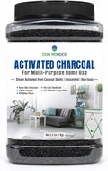 Activated Charcoal Odor Absorber – 2.2 Lb – Coconut Shell Carbon Granules – Natural Air Purifier for Home, Car, Closet, Fridge, Shoes, Gym Bags, Trash Areas – Room Deodorizer