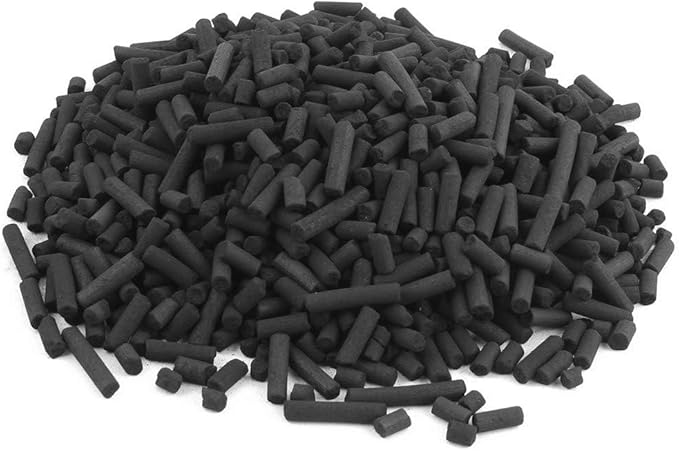 Wave Point 5 lbs Premium Virgin Activated Carbon Charcoal Pellets in 5 Filter Media Bags (Free) for Aquarium Fish Tanks Koi Pond Canister Filter Reef Filters, Air Filter & AC, Total 5 lbs (1 Gallon)