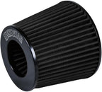 KYOSTAR Universal 3.5" (89mm) High-Flow Air Filter, Reusable Cone Cold Air Intake, High Performance Washable Clamp-On Car High Flow Air Kit, Flange Diameter: 3.5 Inch, Filter Height: 6.1 Inch, Black