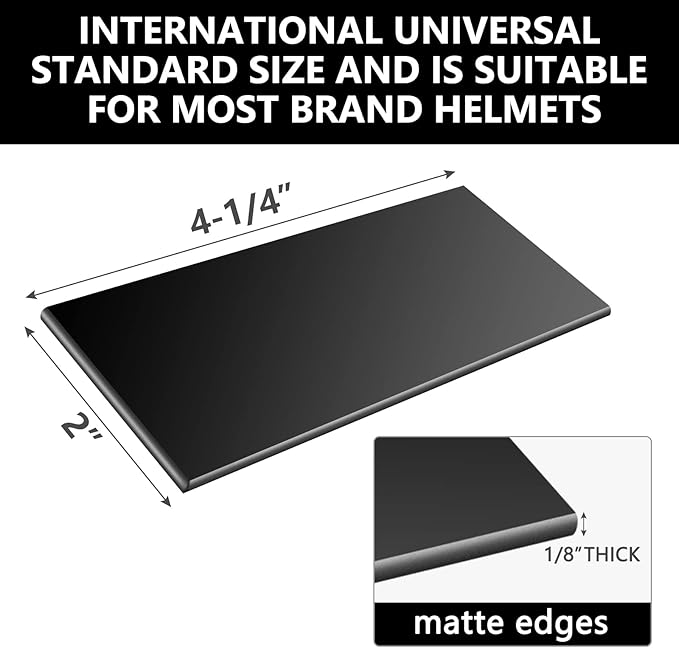 Welding Hardened Glass Filter Lenses Plate, 2" x 4.25", Shade 13, 2PCS