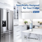 WF3CB Replacement Water Filter, Compatible with Frigidaire WF3CB, Pure Source 3, 706465, 242069601, 242086201, 242017800, WF425, Height 9 inches, Pack of 3