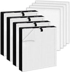 HY4866 Replacement Filter Compatible with MORENTO and WESTHEY HY4866 Air Purifier, YIOU M1 Air Purifier Replacement Filter Enhanced Version HY4866 Genuine Air Purifier Filters 4 Pack