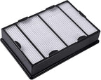 Nispira True HEPA Air Allergy Filter Replacement Compatible with Holmes HAPF600 HAPF600D HAPF600D-U2 Filter B, 4 Packs