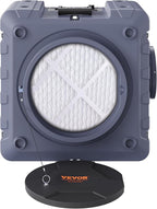 VEVOR Air Scrubber with 3-Stage Filtration, Stackable Negative Air Machine 550 CFM, Air Cleaner with MERV10, Carbon, H13 HEPA, for Home, Industrial and Commercial Use