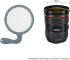 JJC Durable and Lightweight Universal White Balance Filter for Lenses up to 95mm Diameter, Certified 18% Transmission for Metering