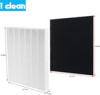 I clean Replacement Air Filter for Coway Airmega AP-1512HH and Airmega 200M Air Purifi-er, 2 Premium HEPA Filter and 4 Carbon Pre-Filters, Compared to Part # 3304899