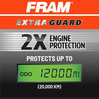FRAM Extra Guard Rigid Panel Engine Air Filter Replacement, Easy Install w/Advanced Engine Protection and Optimal Performance, CA12167, for Select Mazda Vehicles