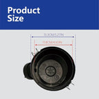 11011-7058 Air Filter Cover Cap Fit for Kawasaki FX481V FX541V FX600V Outer Dia 5.27", Cover Dia 4.65"