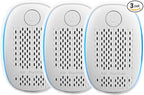 Air Ionizers HEPA Filter/Plug In Air Purifier for Home, Negative Ion Filtration System for Bathroom,Bedroom, Office, Kitchen, Mini Air Cleaner, Portable Air Filter (White) (3)