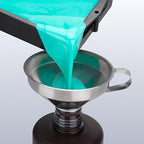 ELEGOO Stainless Steel Funnel, 3D Resin Metal Funnel with Filter and Cleaning Brush for SLA/DLP/LCD 3D Printer UV Resin