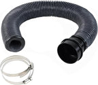 FumeClear Duct Hose fume extractor retractable heat resistant duct hose, 78 inches long. (50mm Diameter) Suitable for laser engraving machine enclosures with connection ports of less than 50mm.