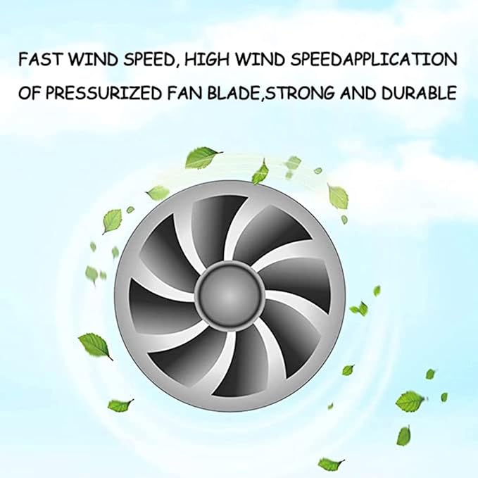 3”Inline Air Vent Pet Fan 6W Greenhouse Ventilation Equipment 12V Indoor Intake Fume Extractor Blower 47CFM Intake Bathroom Shower Fan For Tent Room