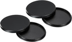 PATIKIL 46mm Lens Cap, 2 Pack Camera Lens Cap Cover Universal Front Metal Lens Filter Stacks Cap Protective Case for 46mm Camera Circular Polarizing Fader ND Filter, Black