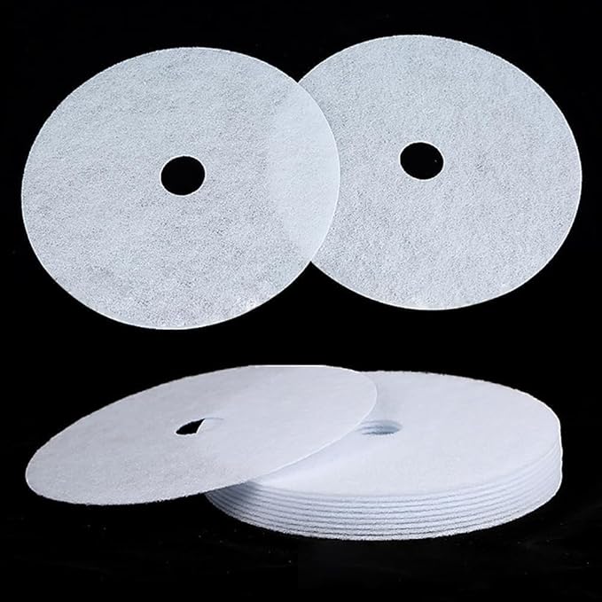 4 Pcs White Universal Cloth Dryer Exhaust Filter, for Chef Dryer Parts and Accessories 9 x 13 inches (227 x 33 mm)