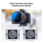 K&F Concept 82mm UV/CPL/ND Lens Filter Kit (3 Pieces)-18 Multi-Layer Coatings, UV Filter + Polarizer Filter + Neutral Density Filter (ND4) + Cleaning Cloth+ Filter Pouch for Camera Lens (K-Series)