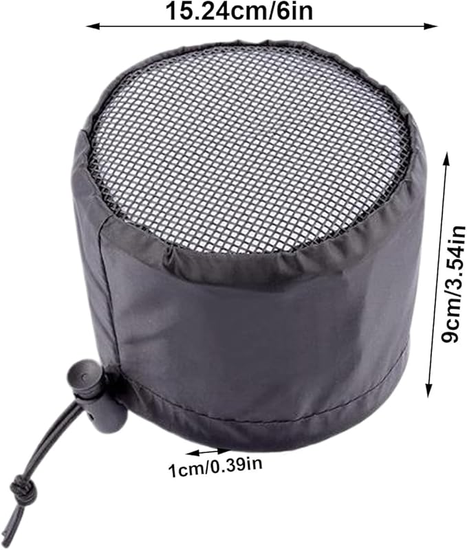 Grow Tents Vent Cover, Easy Installation, 15x9x1cm, Dustproof Duct Filter, Flexible Ducting Cover, Protective & Efficient, for Indoor Greenhouses, Kitchens, RVs,