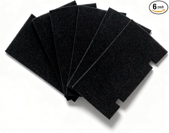 6-Pack RV A/C Replacement Air Filter - 14"x7.5" Washable & Reusable 50PPI Foam Material for Dometic & Duo Therm RV Air Conditioner Units