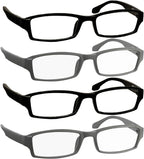 TruVision Readers Reading Glasses, Comfort Spring Hinges for Men and Women, 9501HP